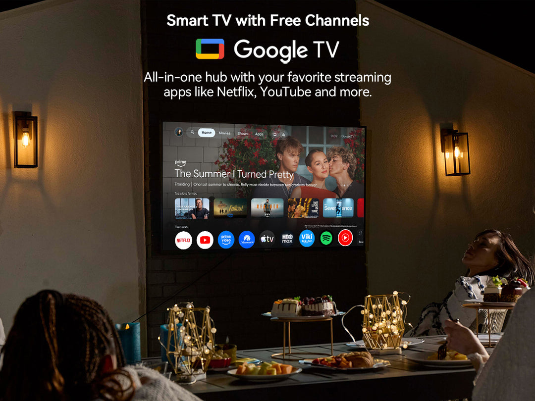 TV para Exterior QLED avanzada de 65" con Google - Deck Pro QLED 3.0 2026