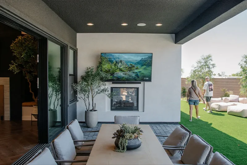 A Modern Patio Made for Outdoor Living