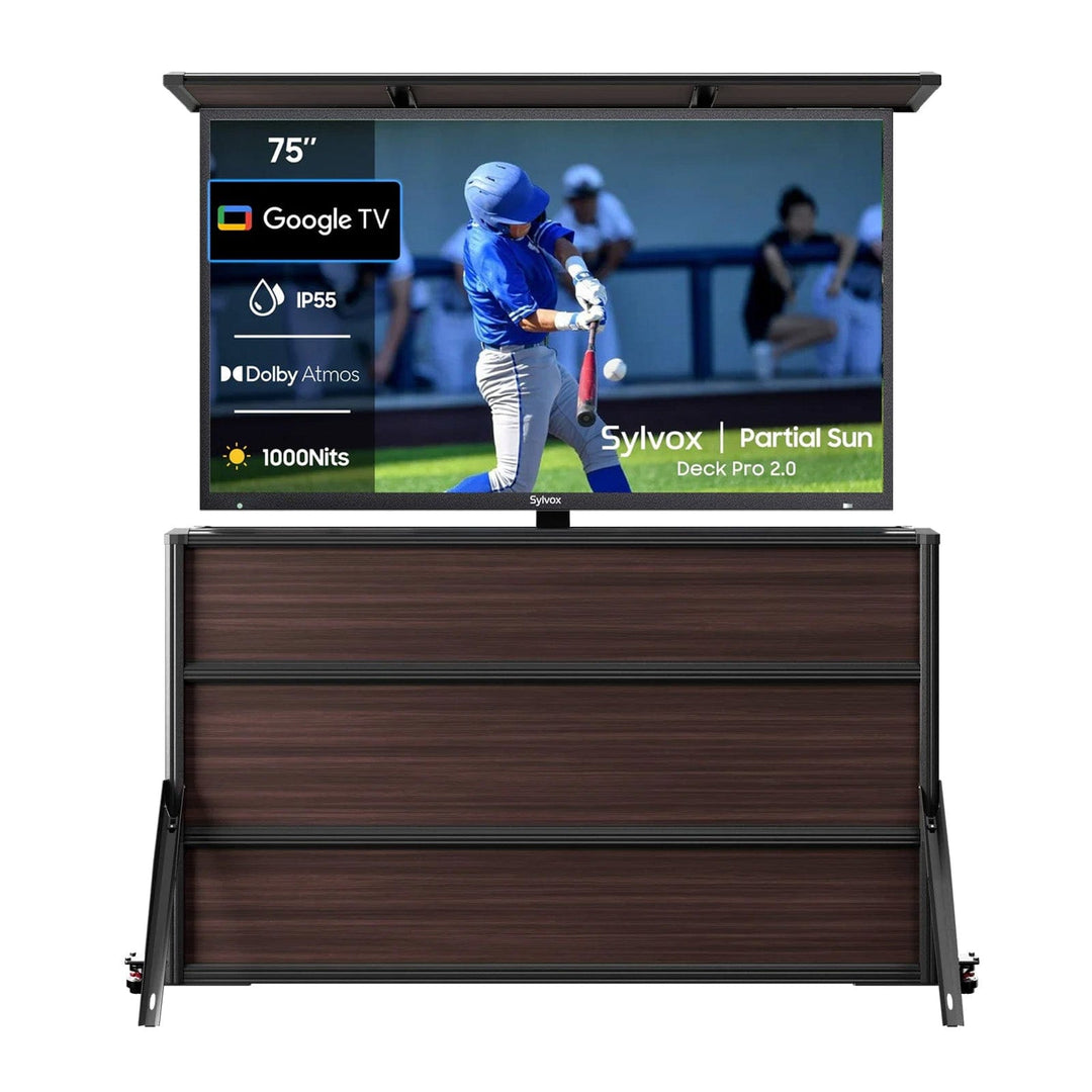Gabinete de 75" + Deck Pro de 2.0 de 75" (Sol parcial)
