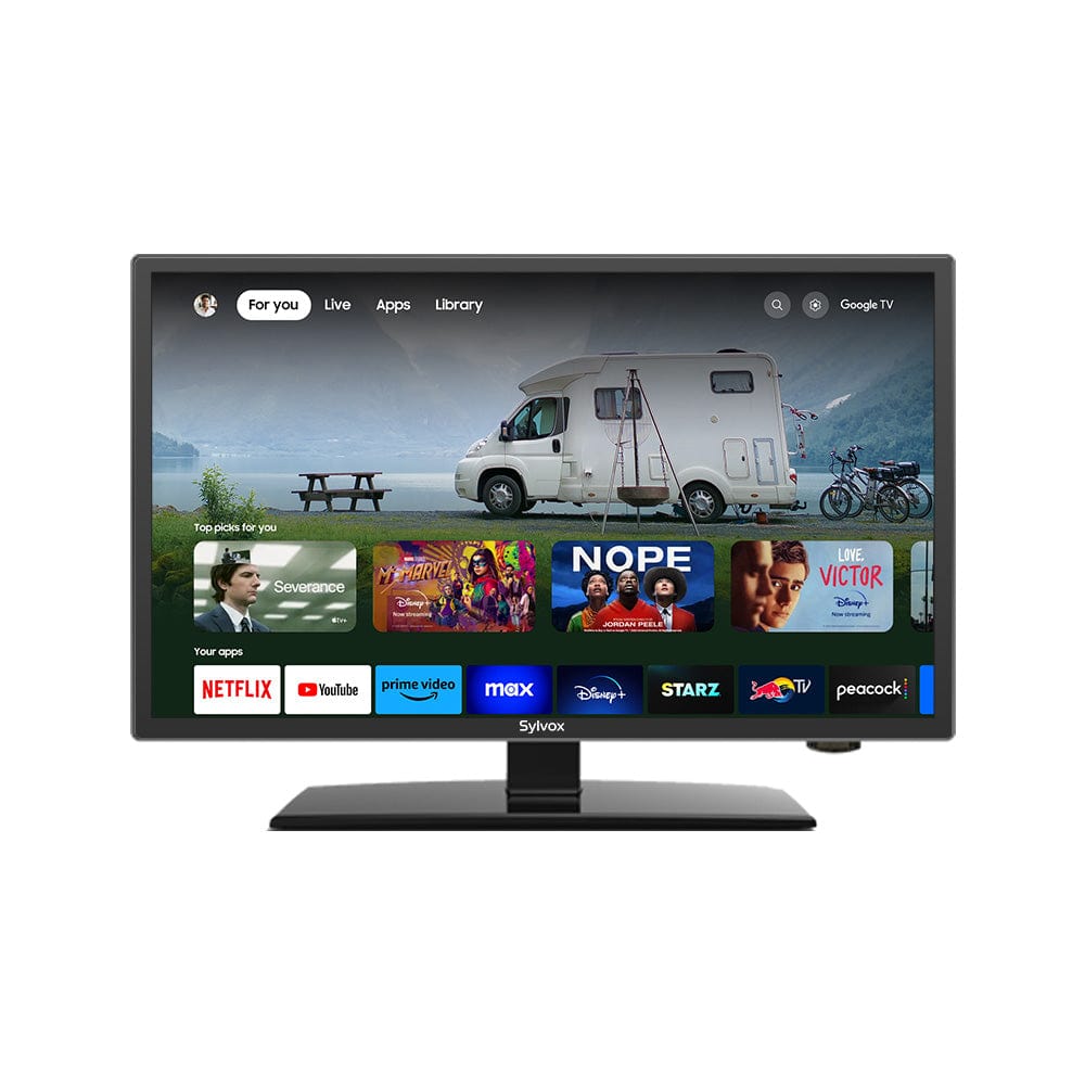 Smart TV de 24" para RV de 12V (Google TV) - Serie Vehicle