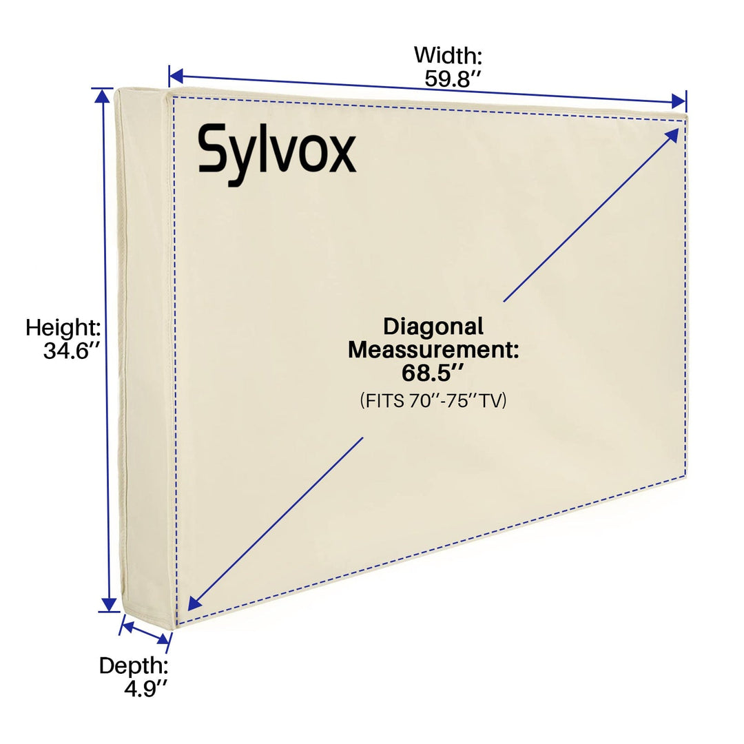 Funda Impermeable para TV de Exterior (70-75")