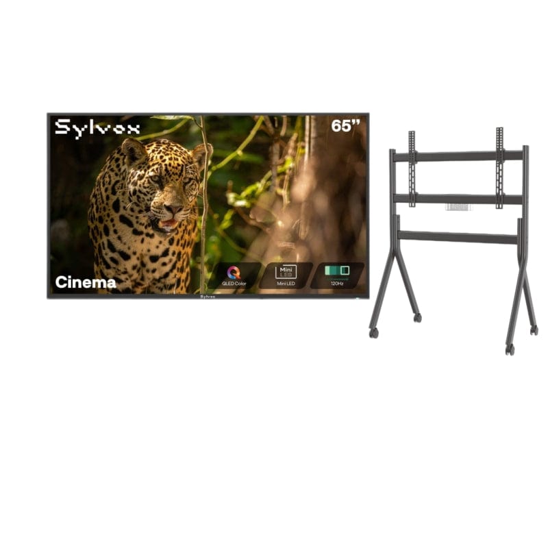 TV+Rolling TV Cart