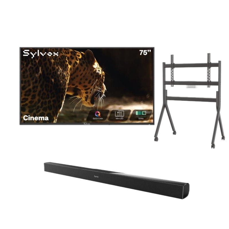 Sylvox Cinema 75" Helio QLED Outdoor TV-2026 Model (120HZ & 2000Nits)