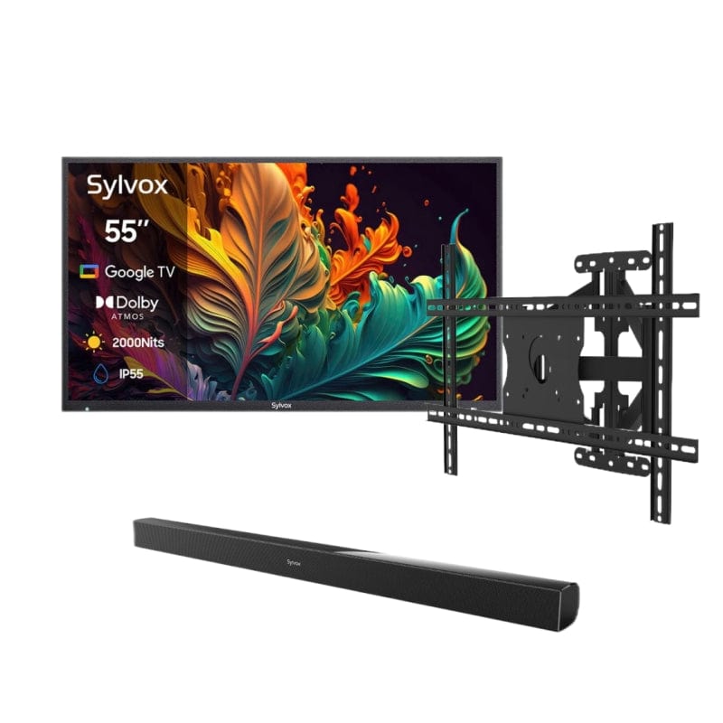 TV para Exterior QLED premium de 55" con Google - Serie Pool Pro QLED 3.0 2026