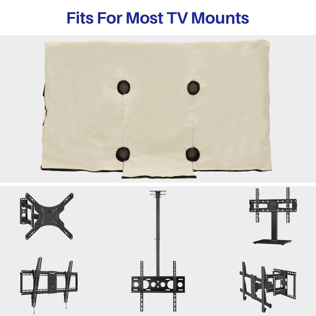 Waterproof Outdoor TV Cover for 60-65" TVs