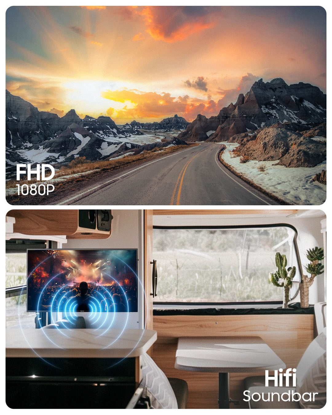 40" Google 12V RV TV - Vehicle Series