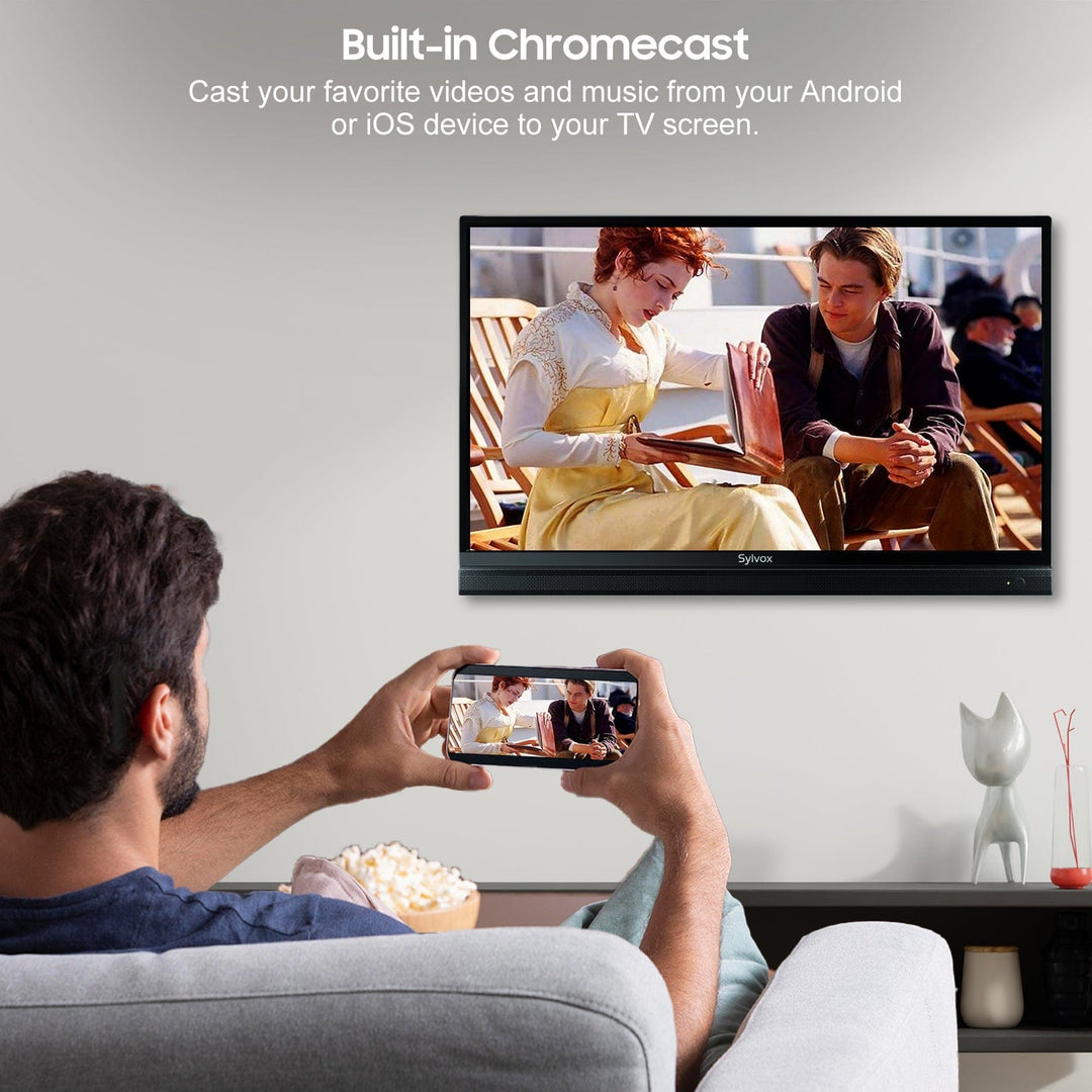 Smart TV de 32" para RV de 12V (Google TV) - Serie Vehicle