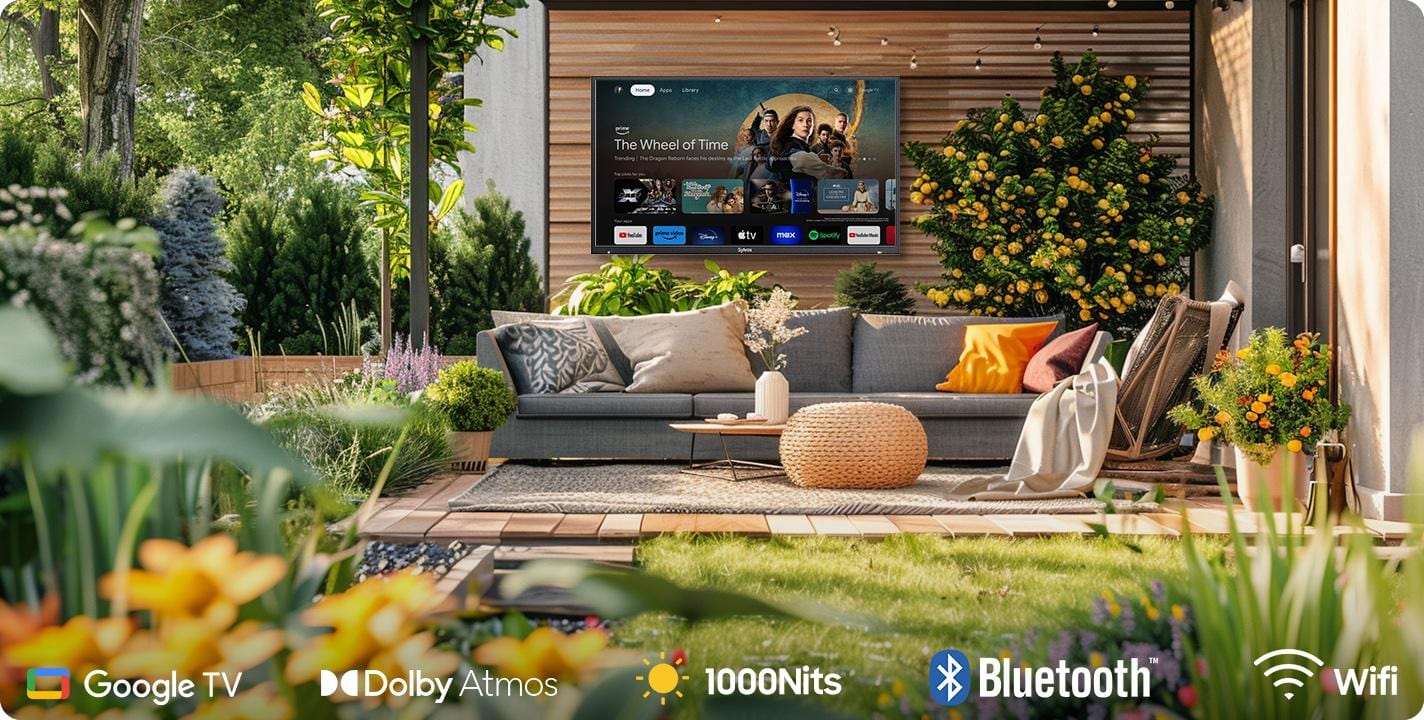 Pantalla 4K para exterior