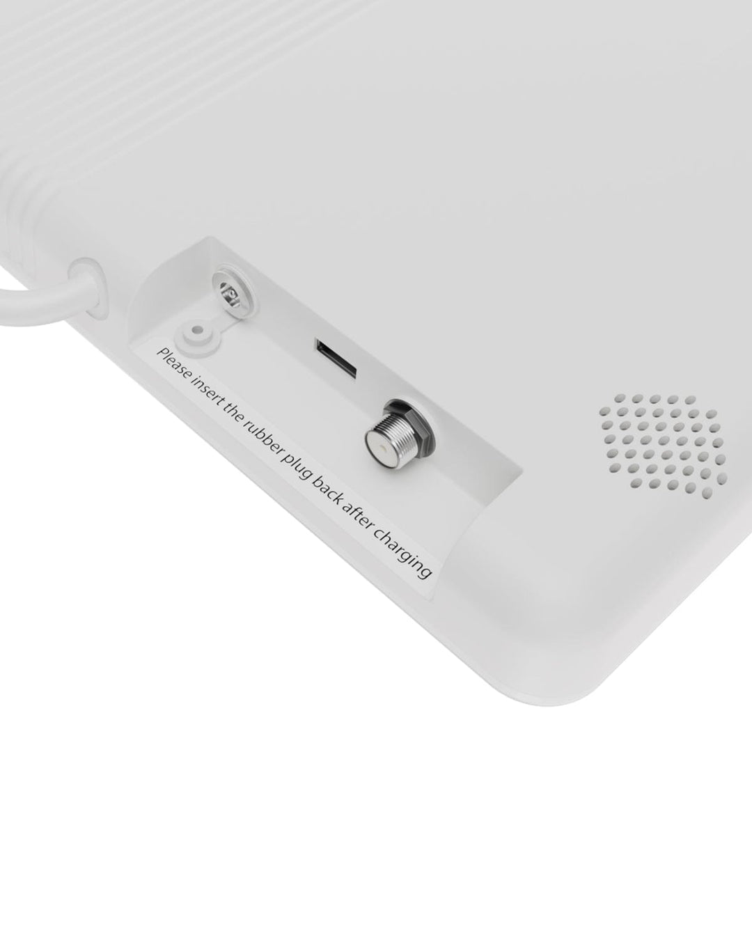 TV inteligente portátil de 15.6" con batería y Resistente al agua