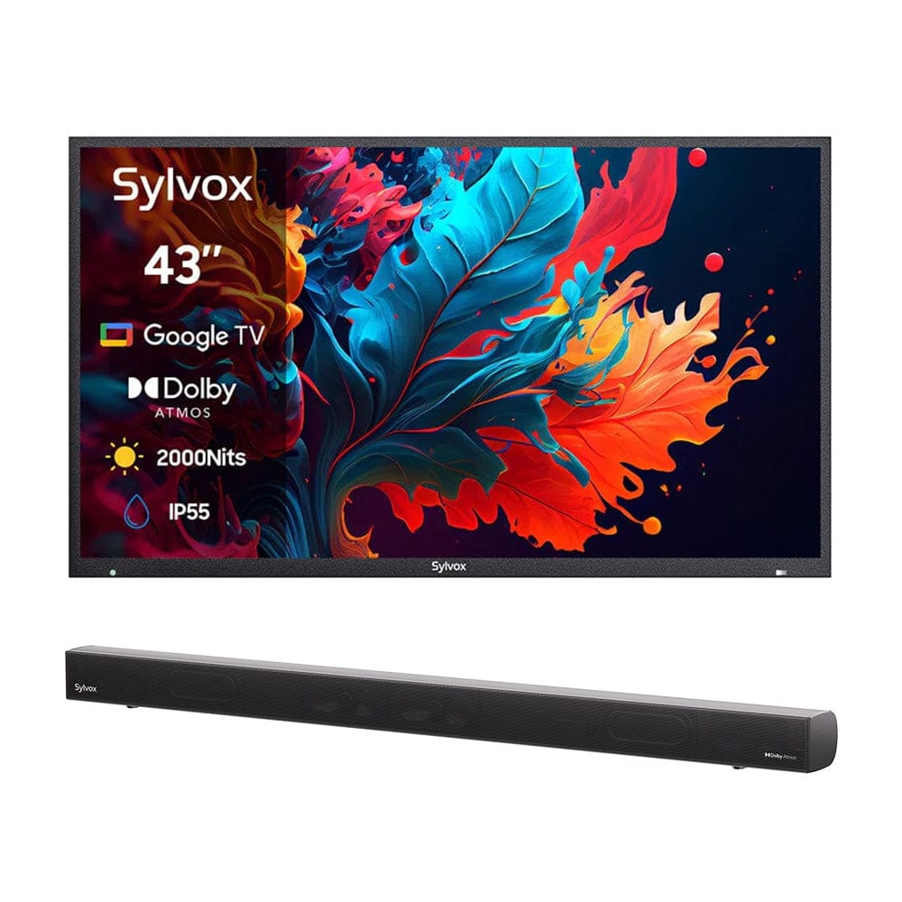 TV para Exterior QLED premium de 43" con Google - Serie Pool Pro QLED 3.0 2026