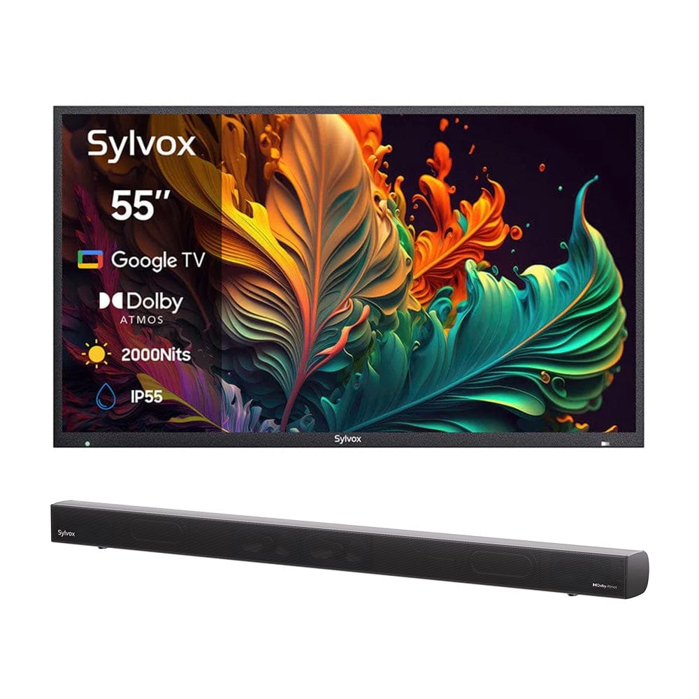TV para Exterior QLED premium de 55" con Google - Serie Pool Pro QLED 3.0 2026