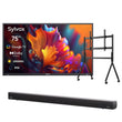 75" Premium QLED Google Outdoor TV - 2026 Pool Pro QLED 3.0 Series