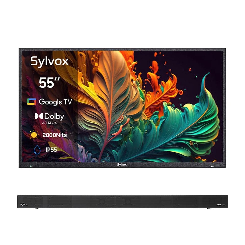TV para Exterior QLED premium de 55" con Google - Serie Pool Pro QLED 3.0 2026