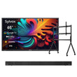 65" Premium QLED Google Outdoor TV - 2026 Pool Pro QLED 3.0 Series