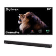 Sylvox Cinema Pro 85" Helio QLED TV para exterior-(3500Nits, 120HZ)