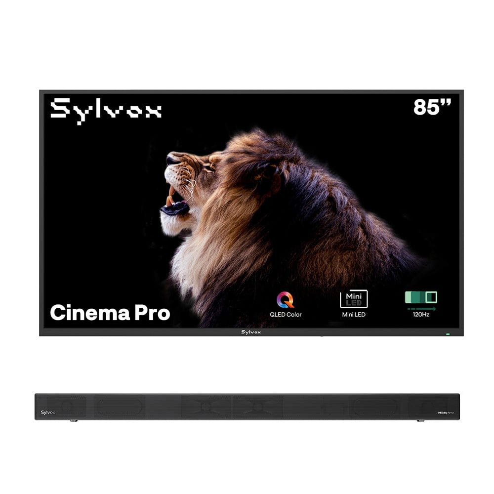 Sylvox Cinema Pro 85" Helio QLED TV para exterior-(3500Nits, 120HZ)