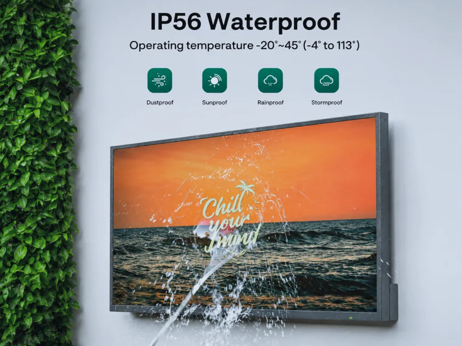 TV para Exterior QLED avanzada de 65" con Google - Deck Pro QLED 3.0 2026