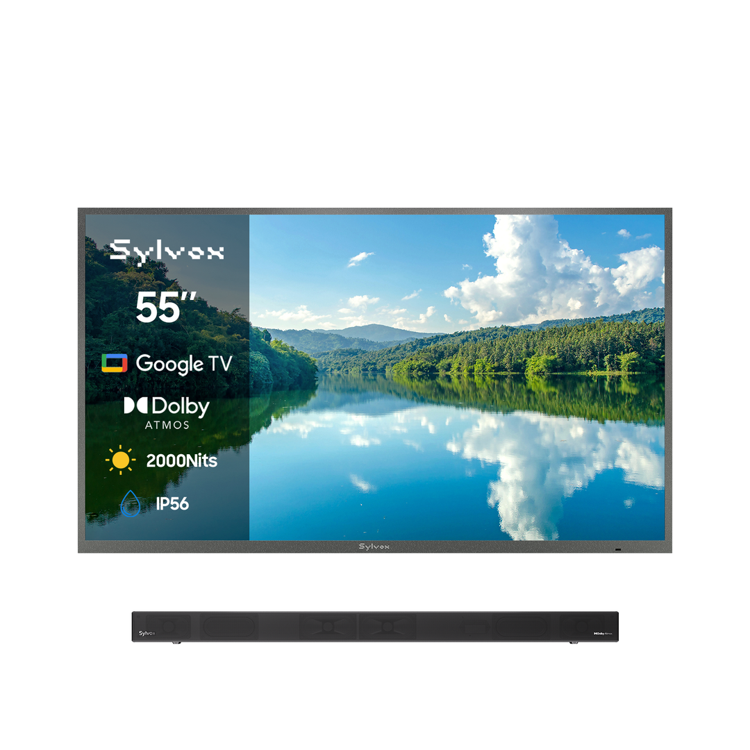 55" TV para exterior 2000Nit Google -2026 Pool Pro 3.0 Series