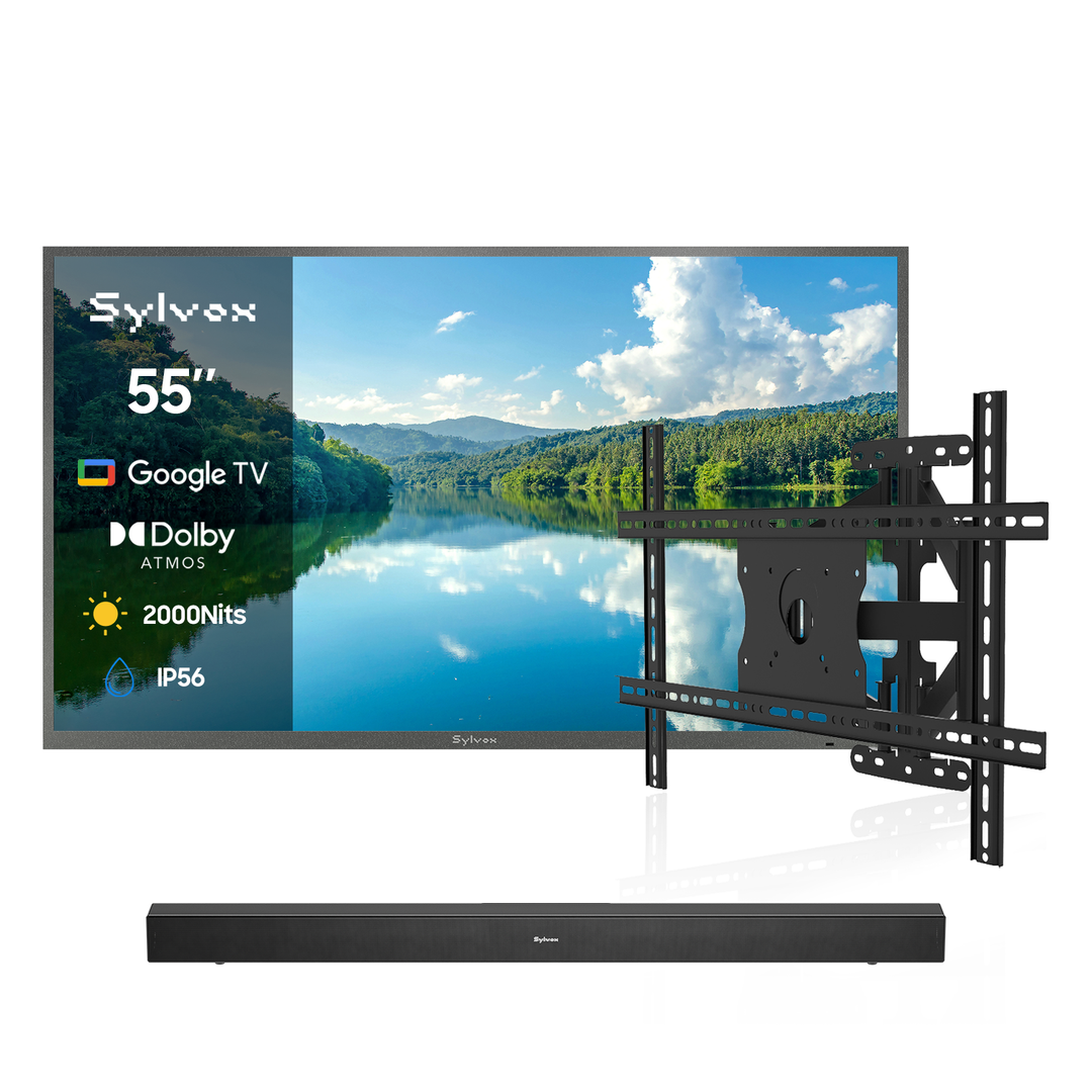 TV para Exterior de 55" con Google, 2000 Nit - Serie Pool Pro 3.0 2026