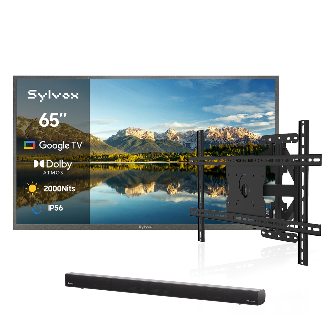 TV para Exterior de 65" con Google, 2000 Nit - Serie Pool Pro 3.0 2026