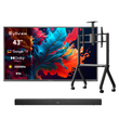 TV para Exterior QLED premium de 43" con Google - Serie Pool Pro QLED 3.0 2026