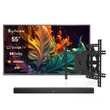 TV para Exterior QLED premium de 55" con Google - Serie Pool Pro QLED 3.0 2026